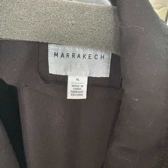 Anthropologie Black Leather Jacket Sleek Modern Design - Picture 2 of 3